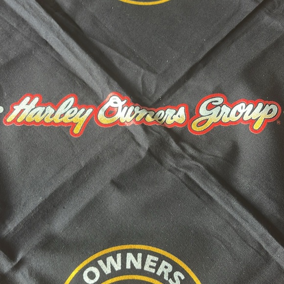 Harley Davidson owners group cotton scarf new - Picture 3 of 4